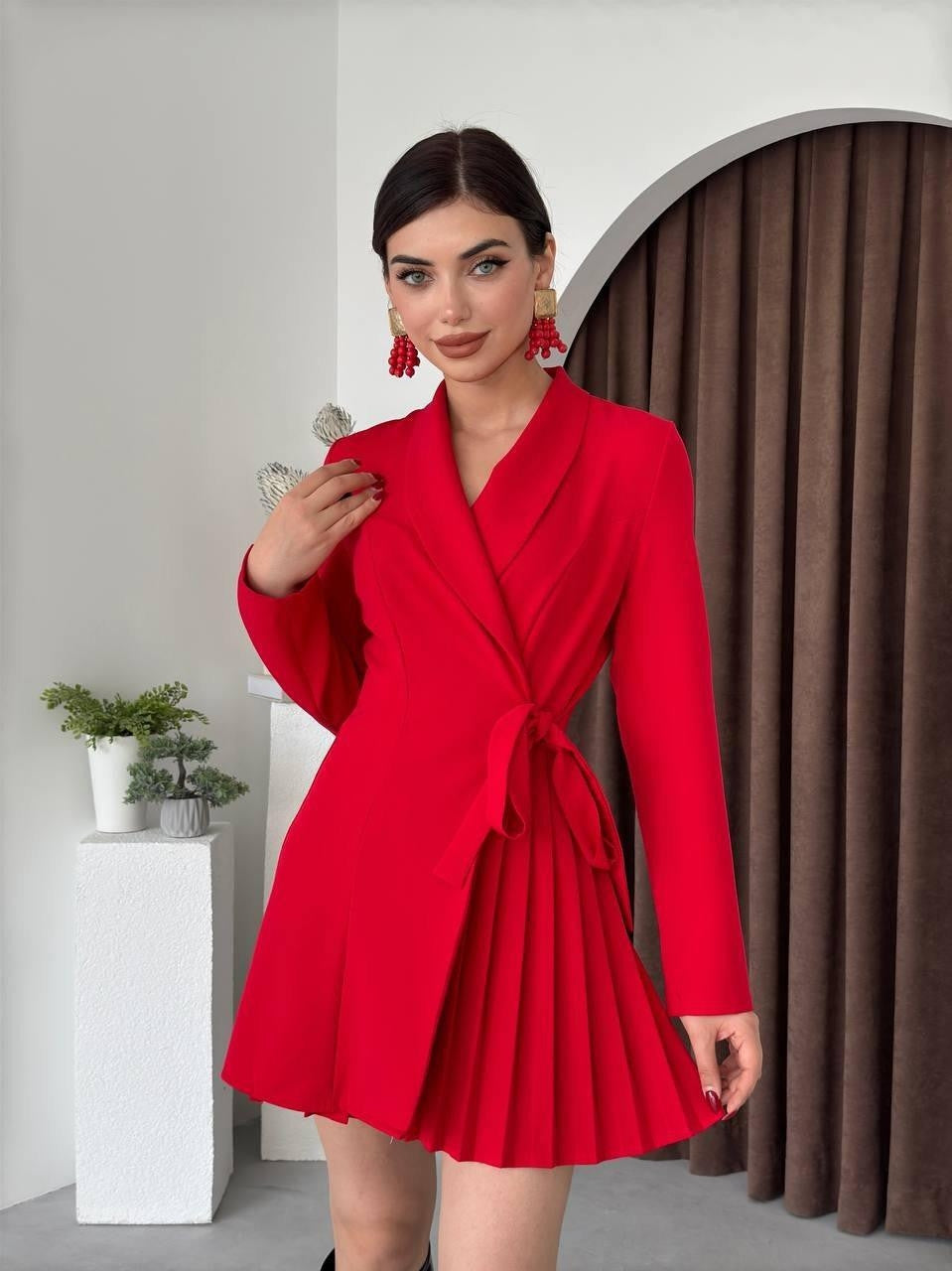 Alysa Bağlamalı Ceket