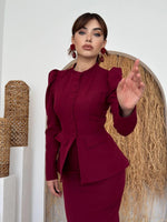 Anat Düğme Detaylı Takım