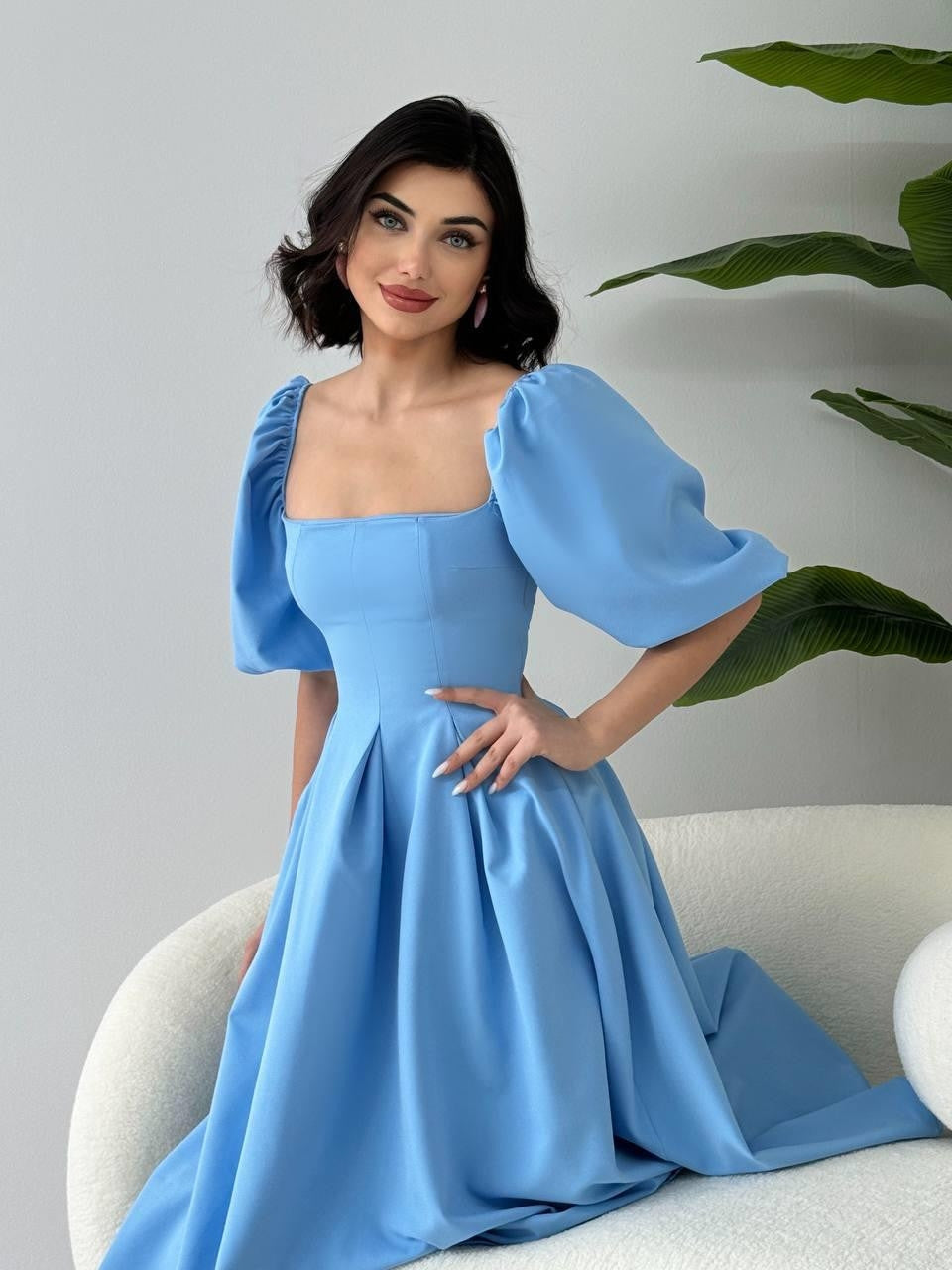 Midikleid mit Benjamin Bell-Rock 