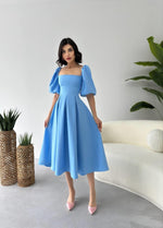 Midikleid mit Benjamin Bell-Rock 