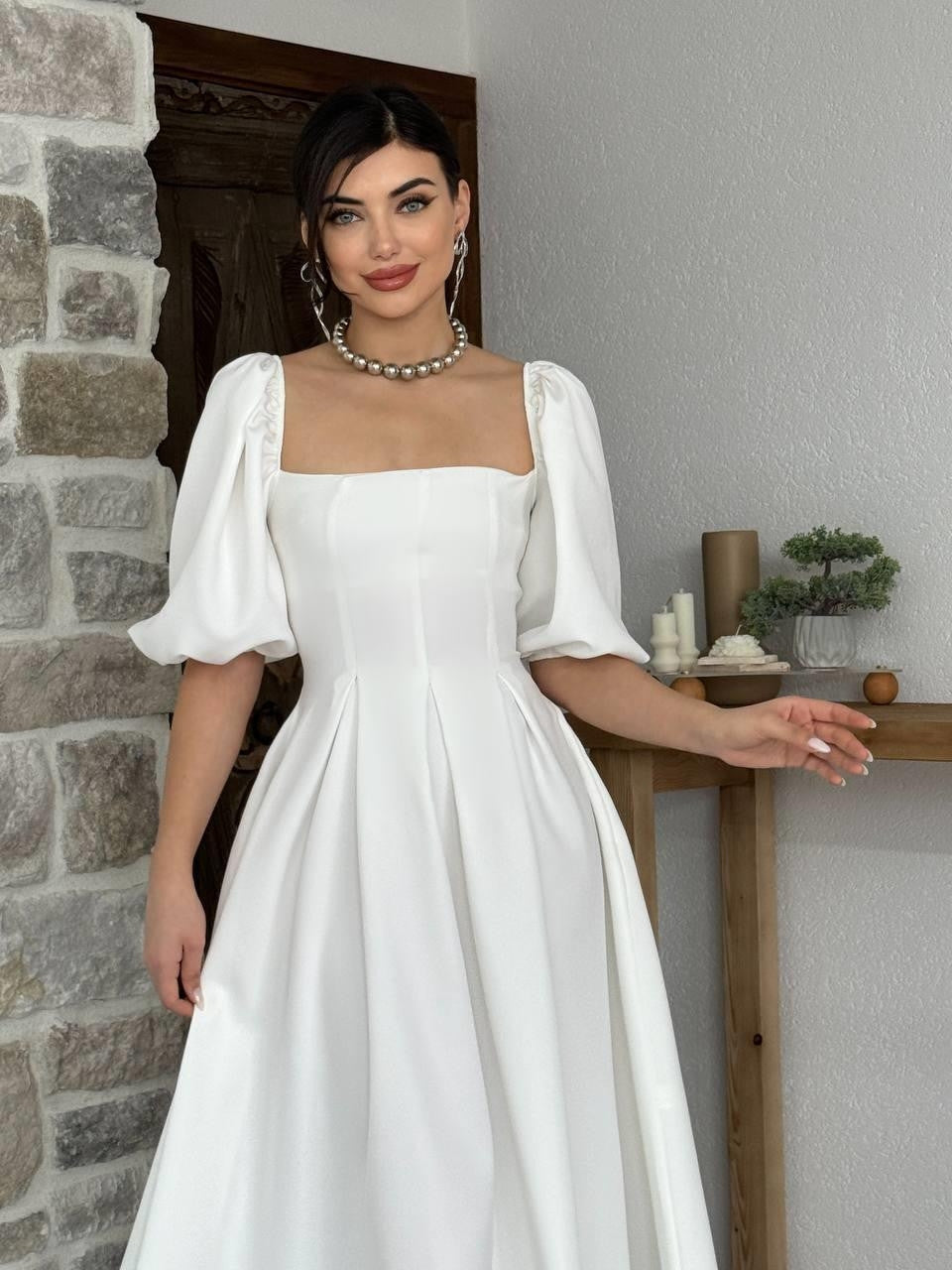 Midikleid mit Benjamin Bell-Rock 