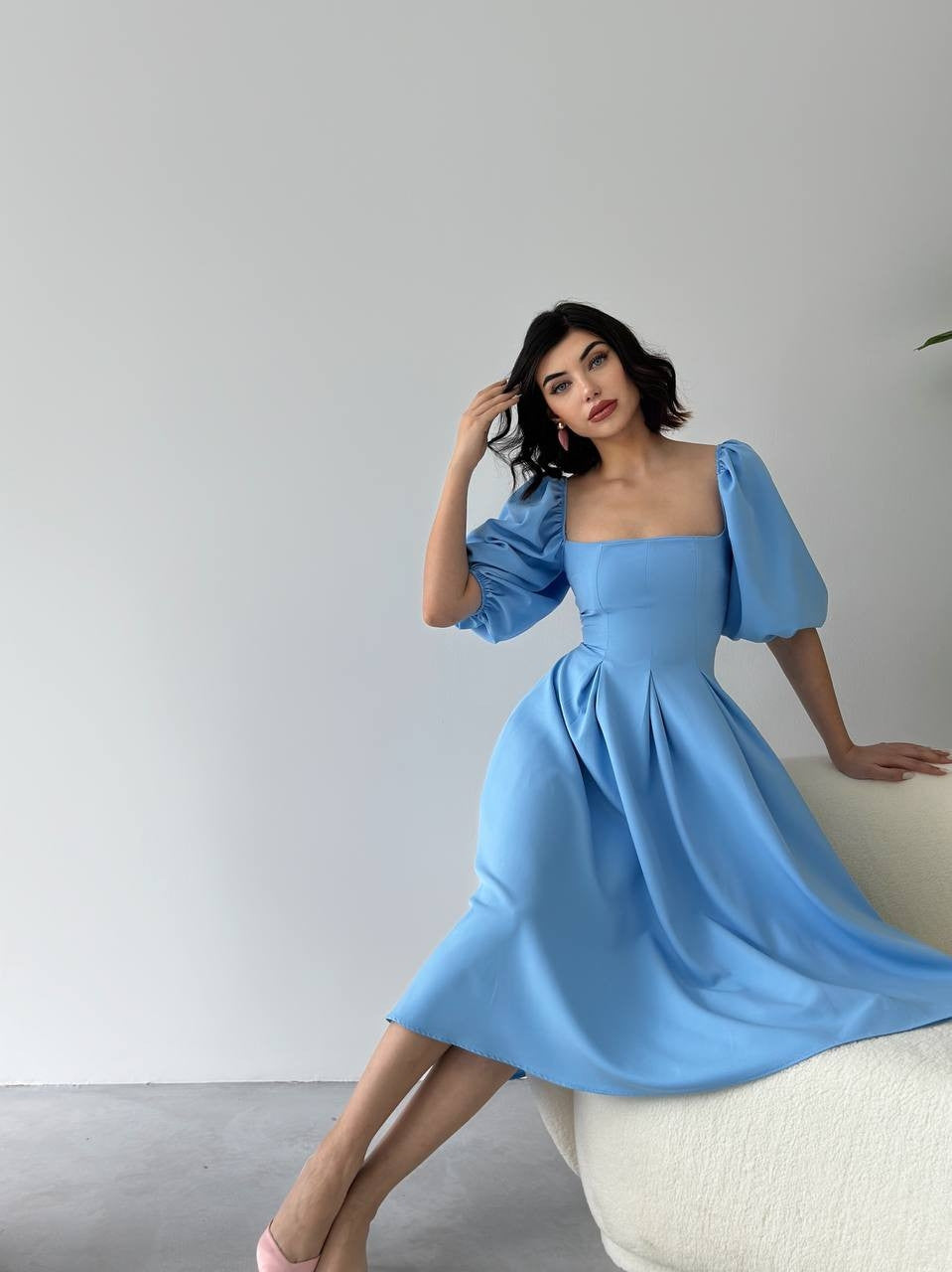 Midikleid mit Benjamin Bell-Rock 