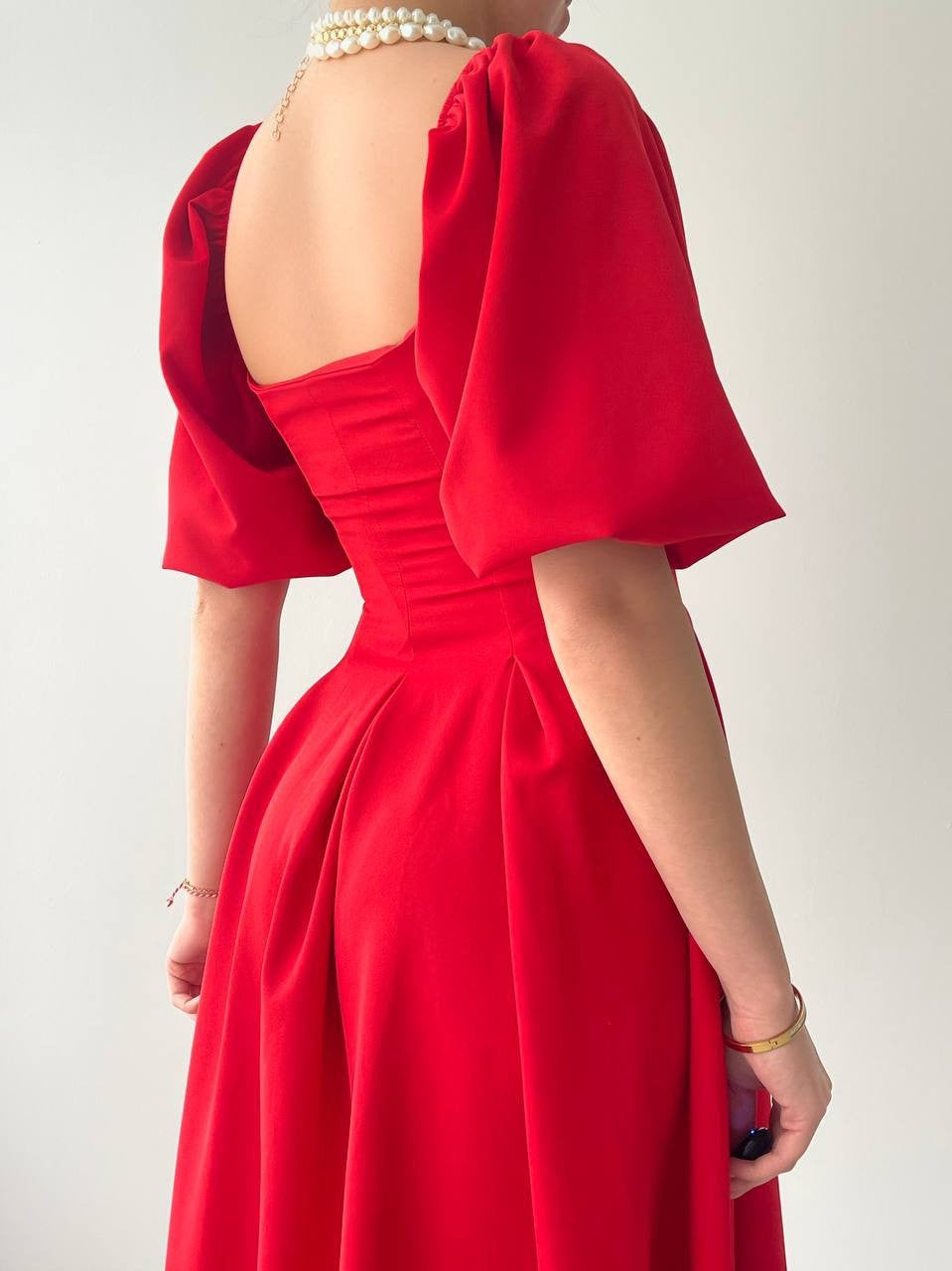 Midikleid mit Benjamin Bell-Rock 
