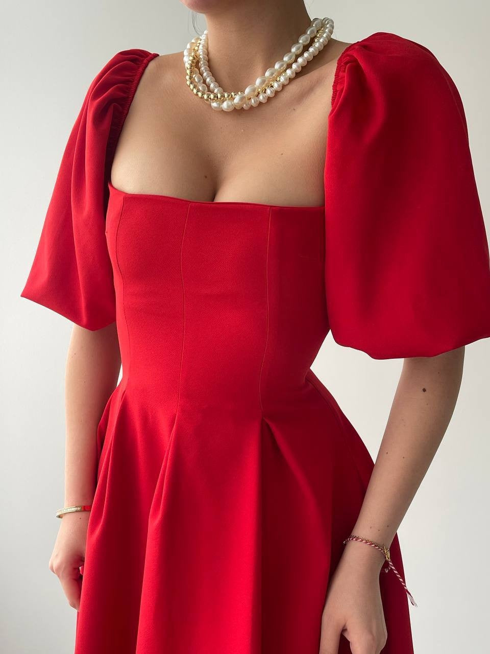 Midikleid mit Benjamin Bell-Rock 