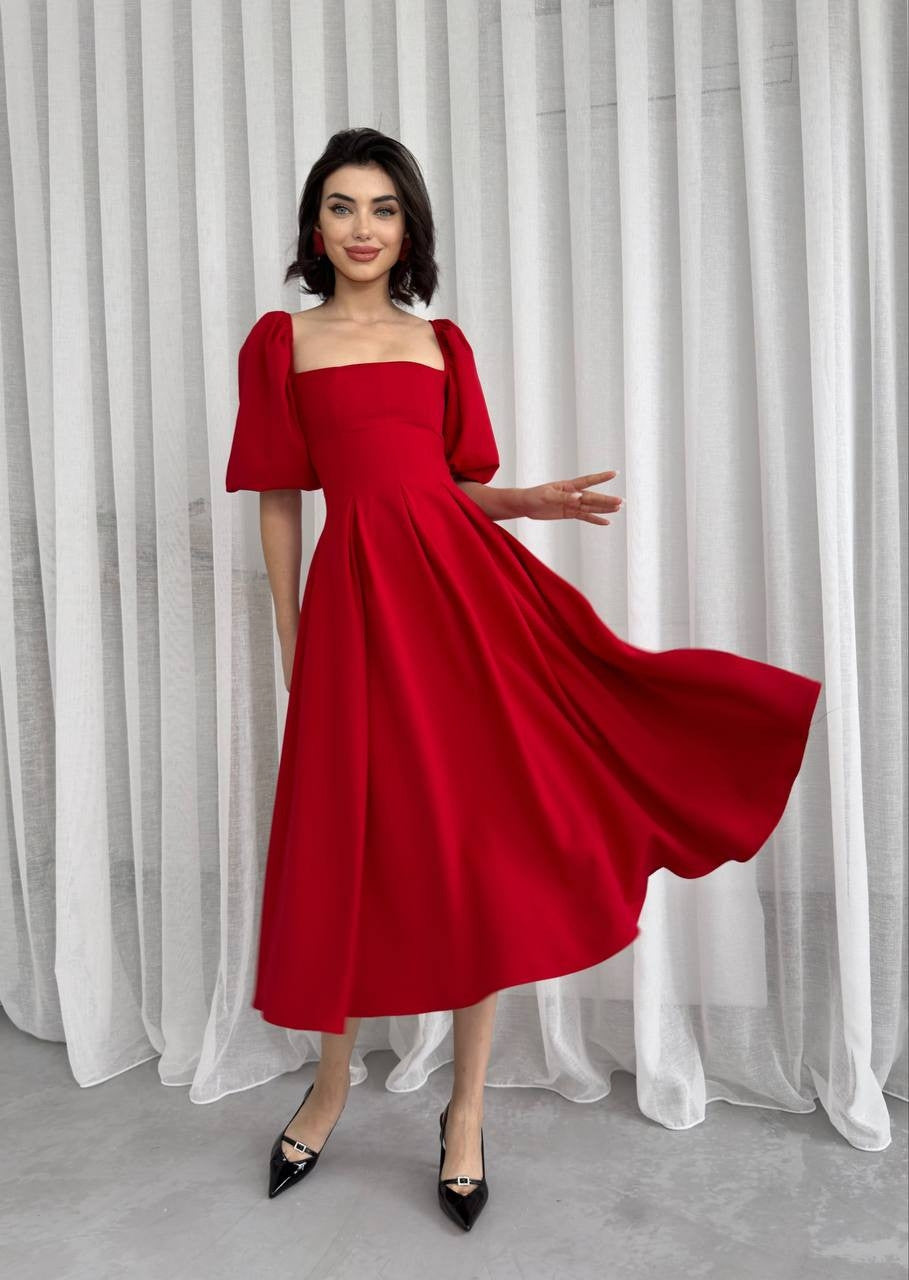 Midikleid mit Benjamin Bell-Rock 