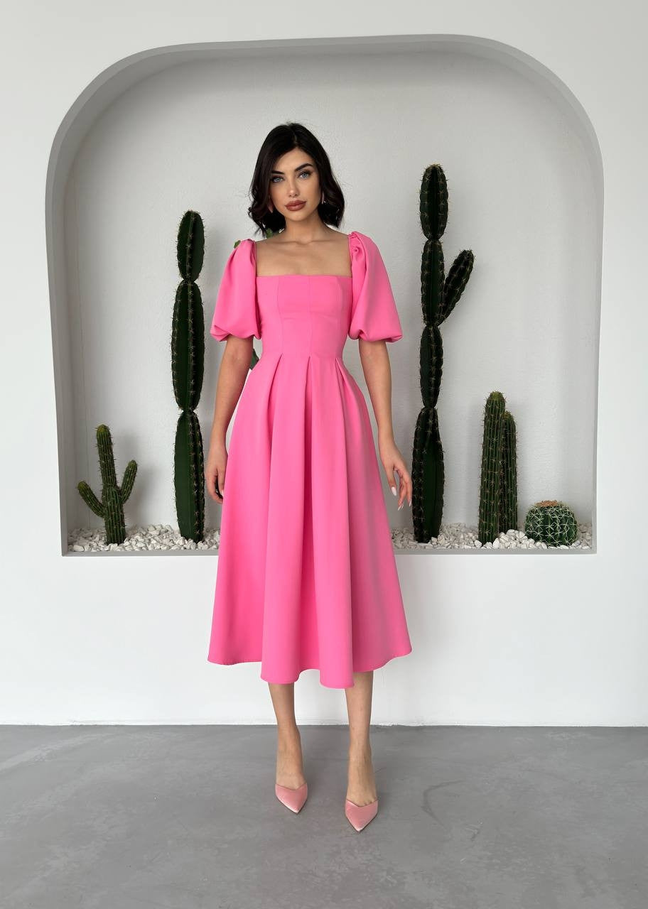 Midikleid mit Benjamin Bell-Rock 