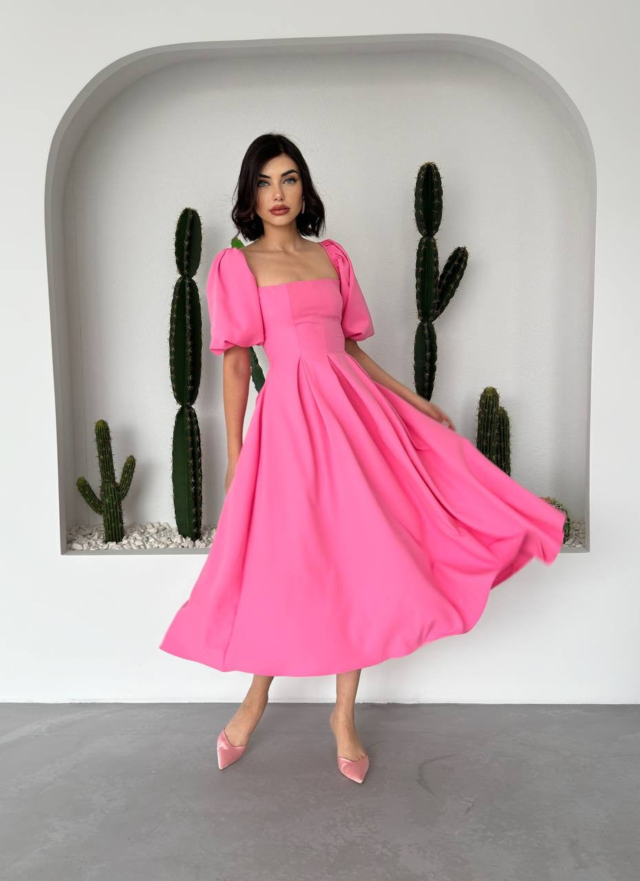 Midikleid mit Benjamin Bell-Rock 