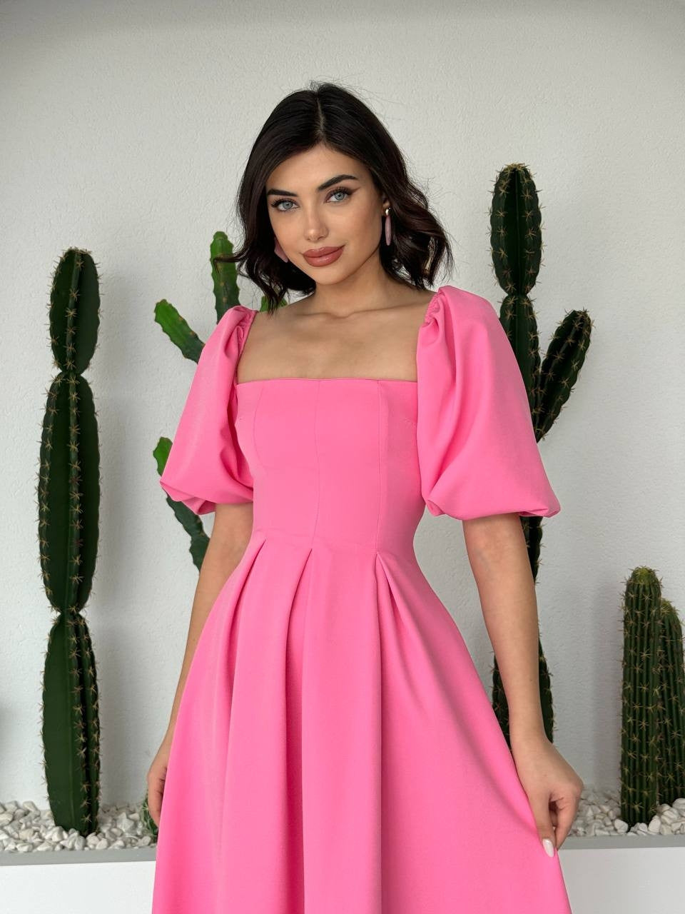 Midikleid mit Benjamin Bell-Rock 