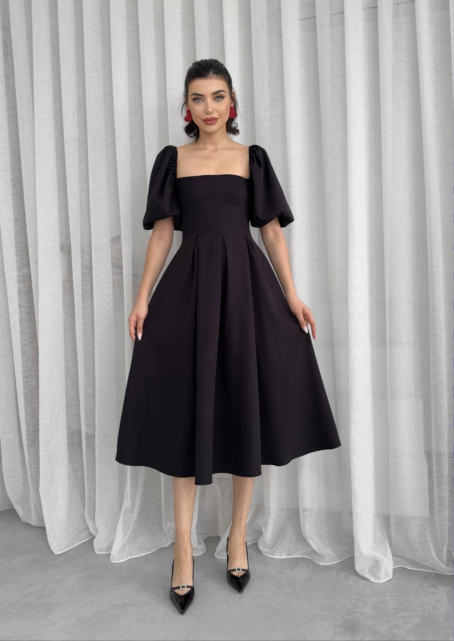 Midikleid mit Benjamin Bell-Rock 