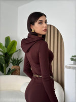Capped Kapüşonlu Elbise