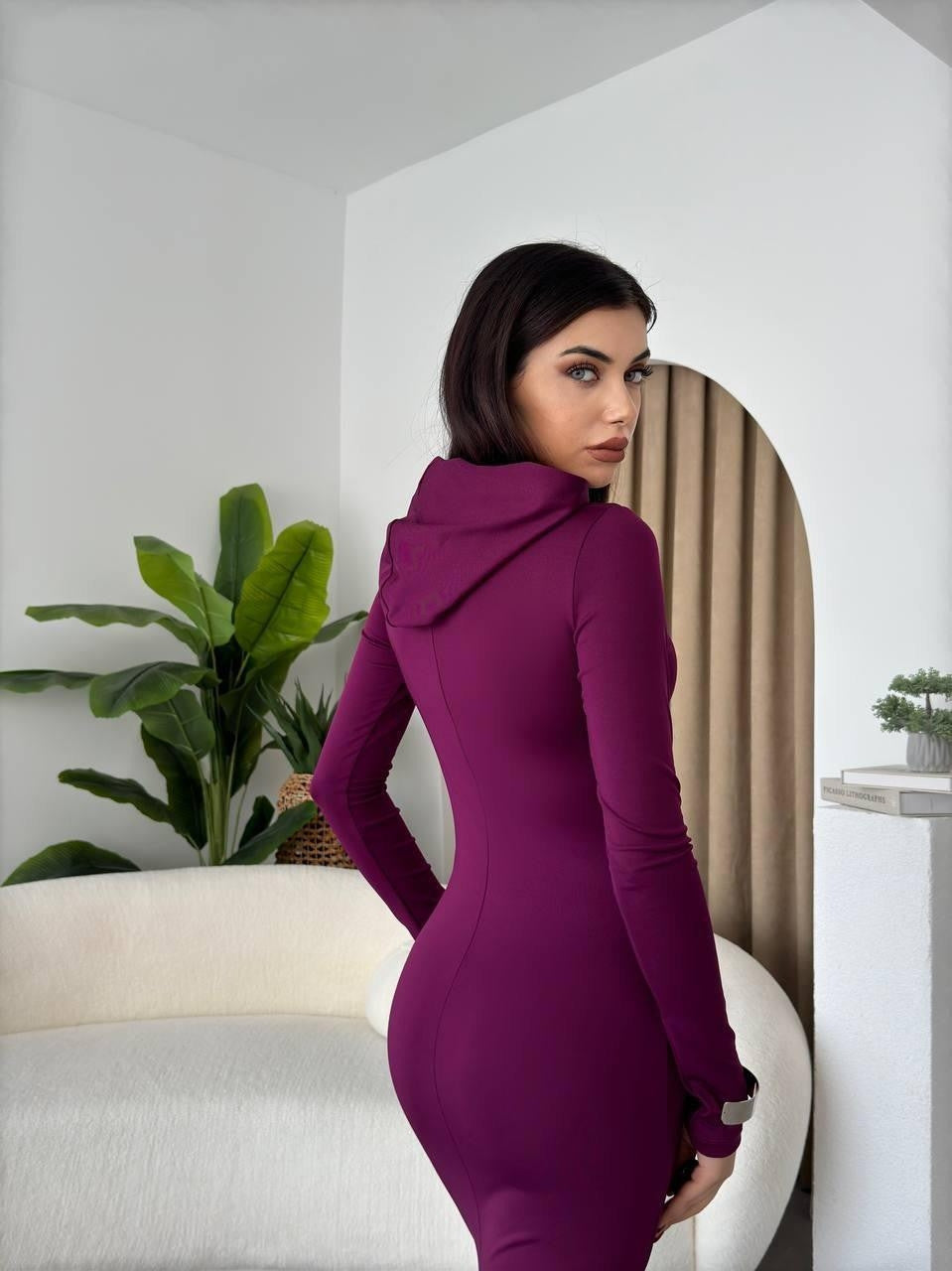 Capped Kapüşonlu Elbise