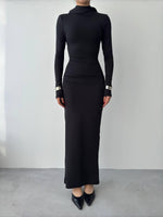 Kleid mit Kapuze 