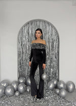 Trägerloser Jumpsuit Dera 