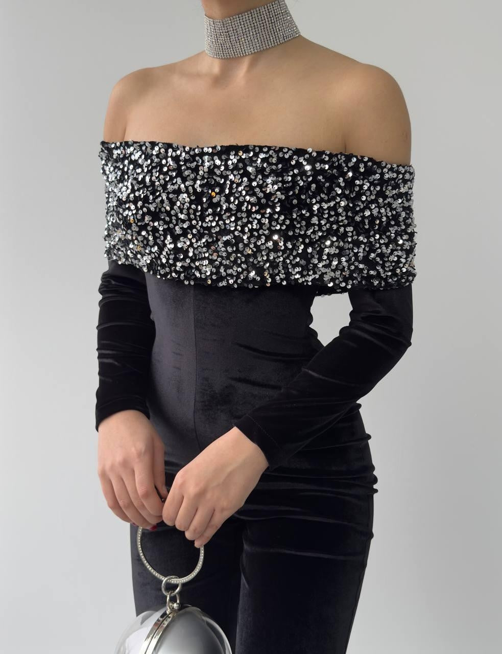 Trägerloser Jumpsuit Dera 