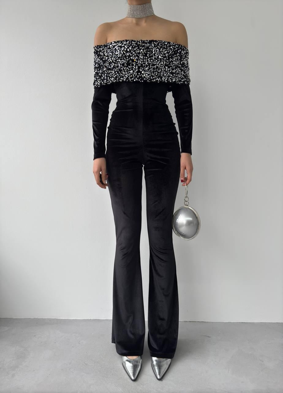 Trägerloser Jumpsuit Dera 