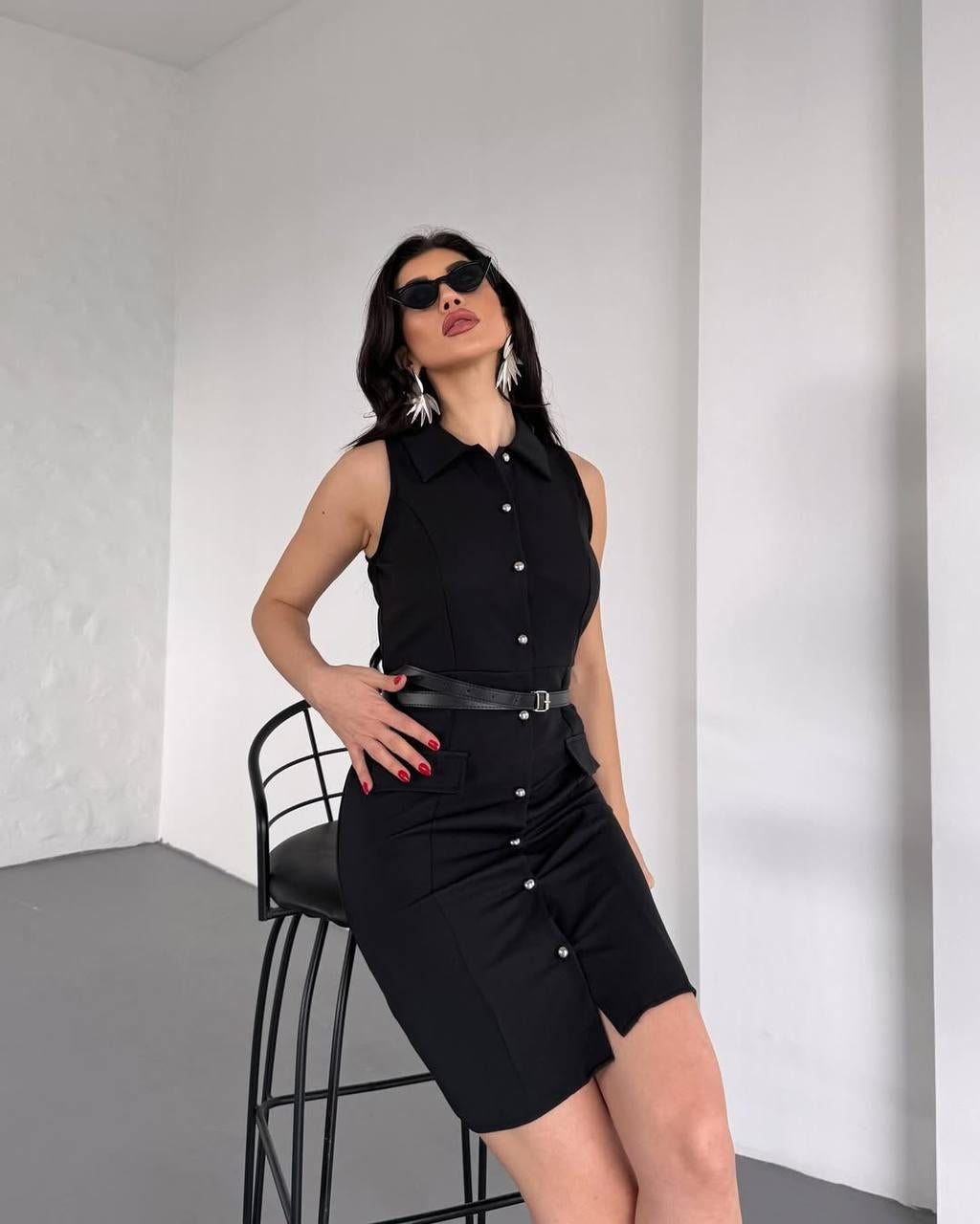 GÖMLEK YAKA ELBİSE