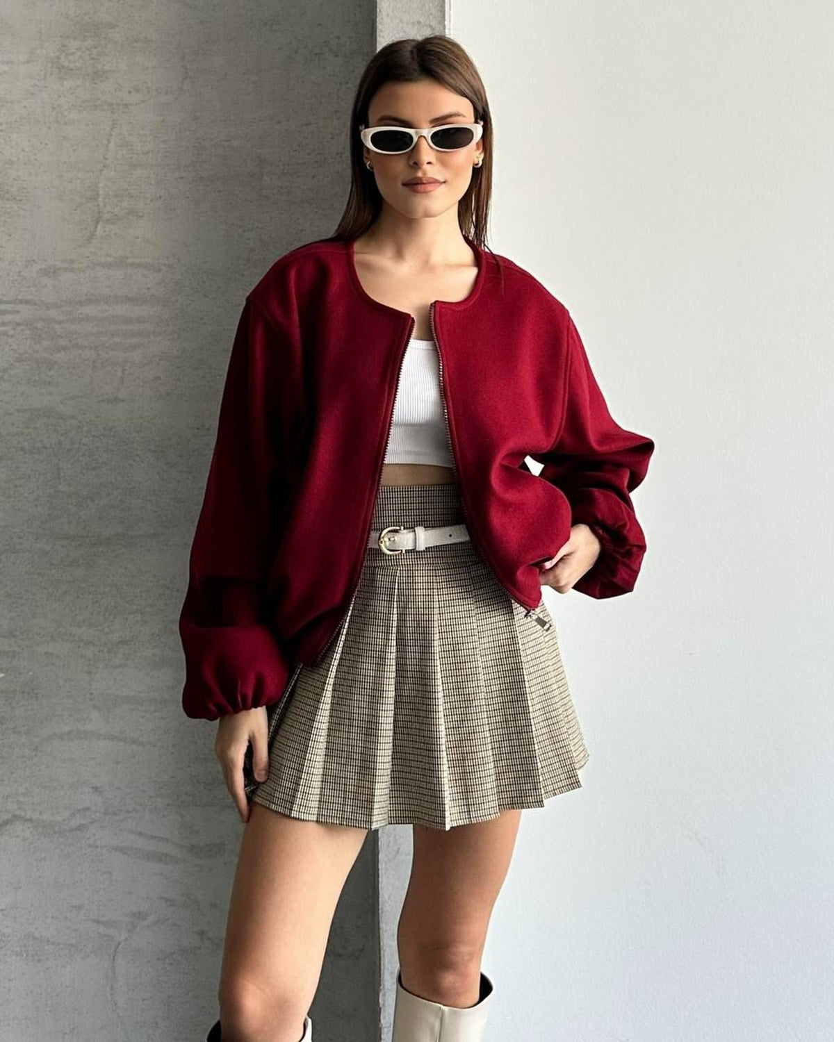 İÇİ PELUŞ KRUVEZE SÜET CEKET