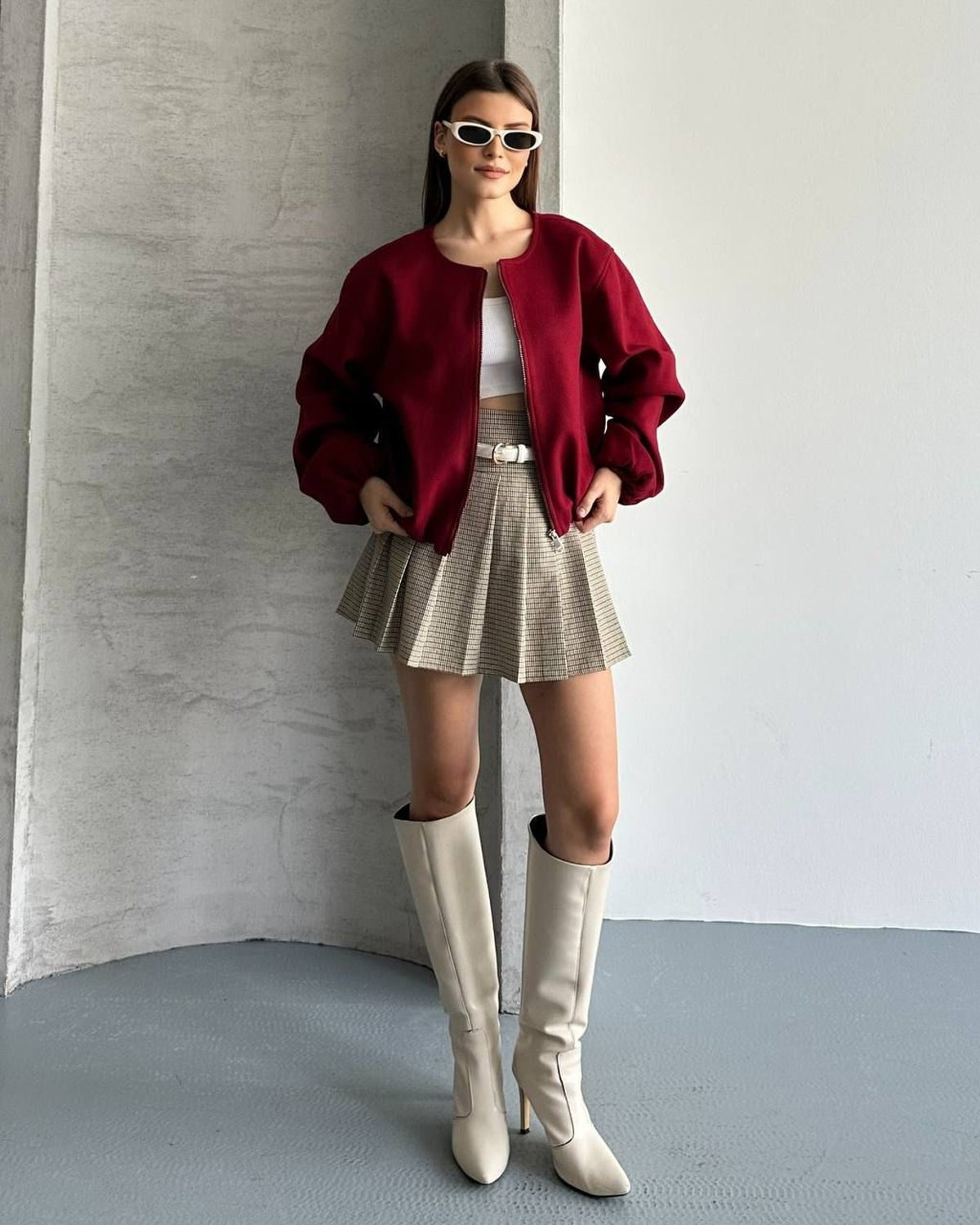 İÇİ PELUŞ KRUVEZE SÜET CEKET