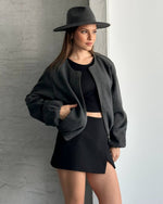 İÇİ PELUŞ KRUVEZE SÜET CEKET