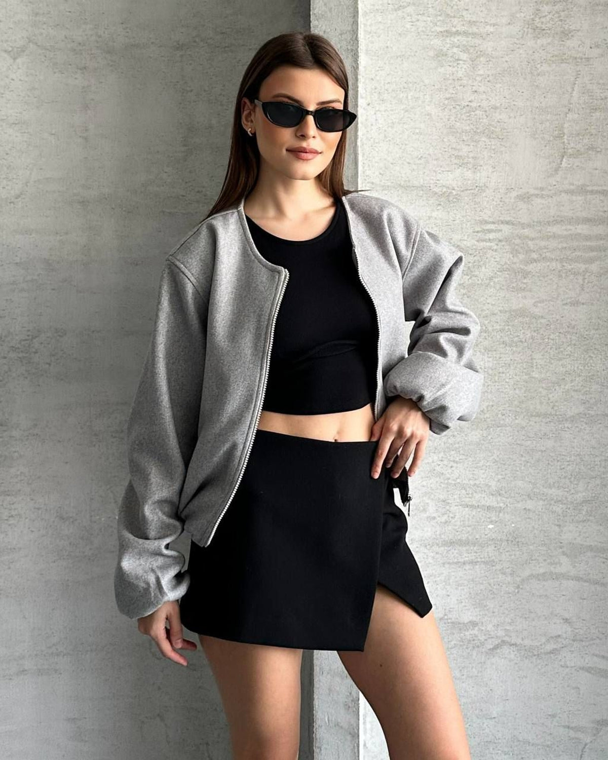 İÇİ PELUŞ KRUVEZE SÜET CEKET