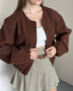 İÇİ PELUŞ KRUVEZE SÜET CEKET