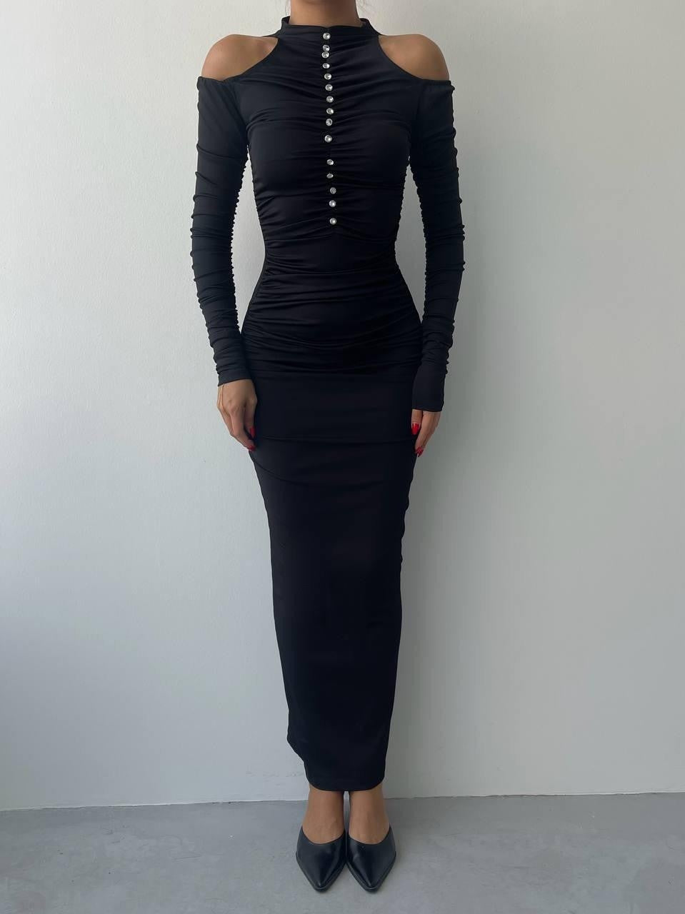 Schulterfreies Kleid Irvine 
