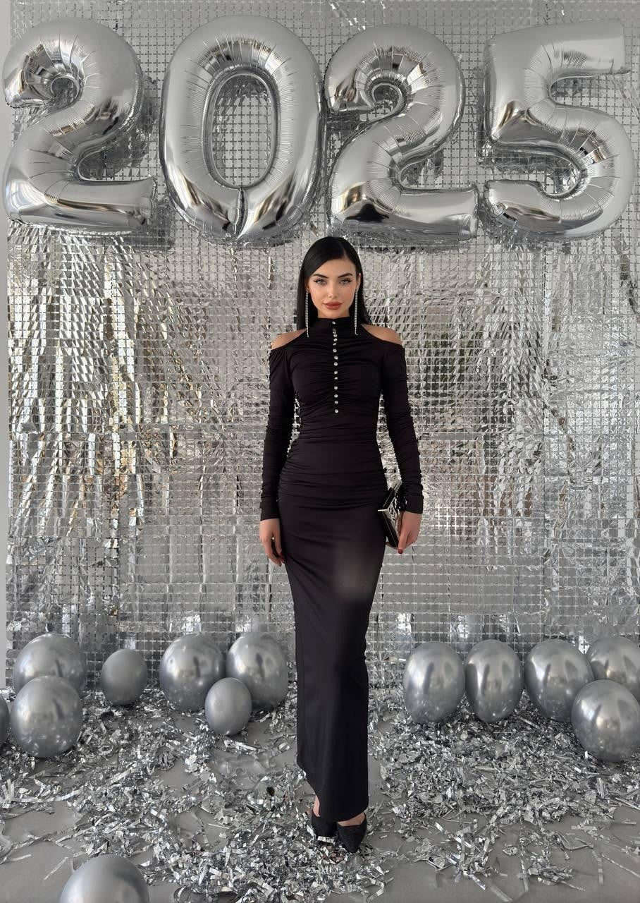 Schulterfreies Kleid Irvine 