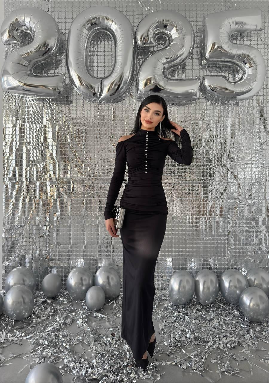 Schulterfreies Kleid Irvine 