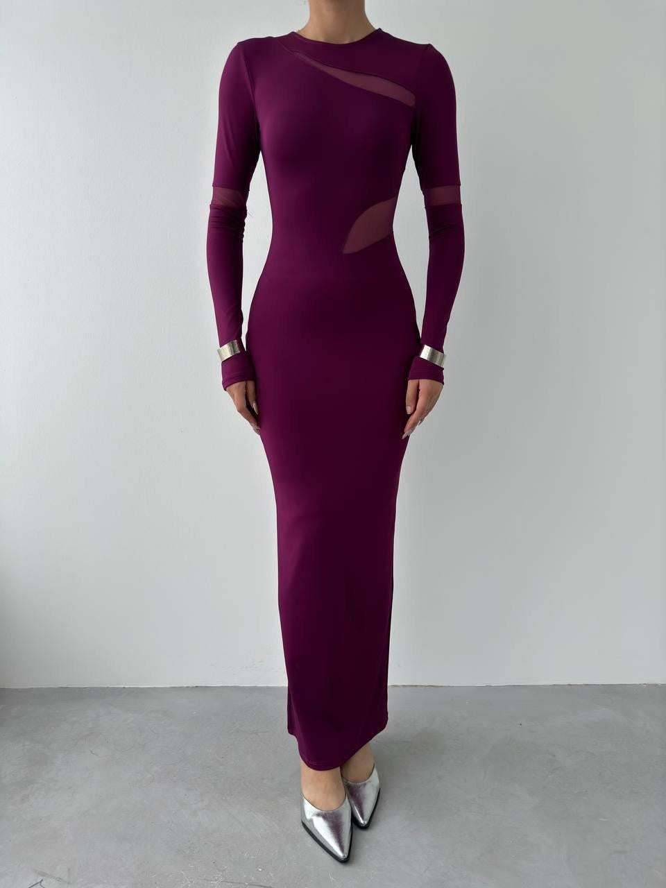 Jaguar Kleid mit Tülldetail 