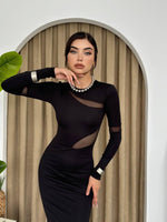 Jaguar Tül Detaylı Elbise