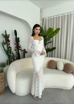 Joha – Kleid mit Rosendetail