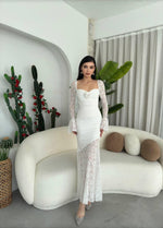 Joha – Kleid mit Rosendetail
