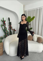 Joha – Kleid mit Rosendetail 