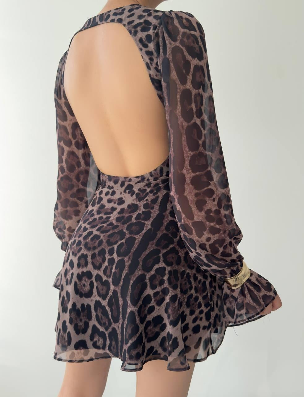 Rückenfreies Kleid Kesa 