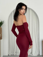 Lerte Straplez Elbise