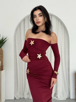 Lerte Straplez Elbise