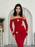 Lerte Straplez Elbise