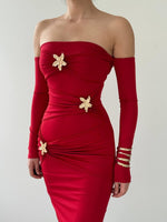 Lerte Straplez Elbise