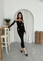 Lerte Straplez Elbise