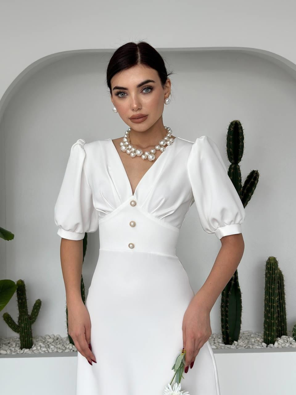 Linda Midi Elbise