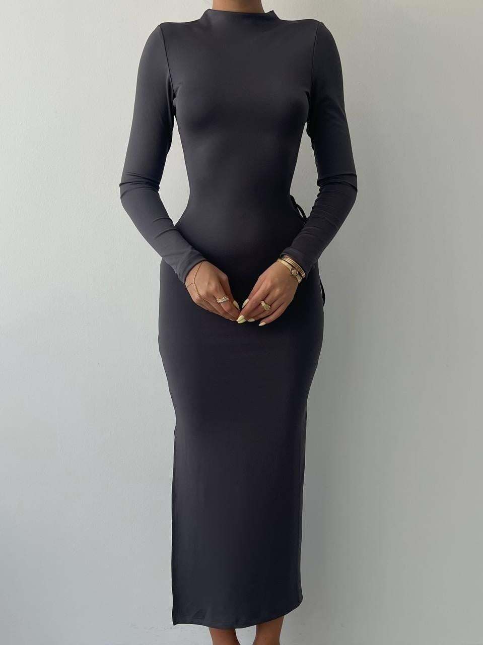 Major Sırt Bağlamalı Elbise