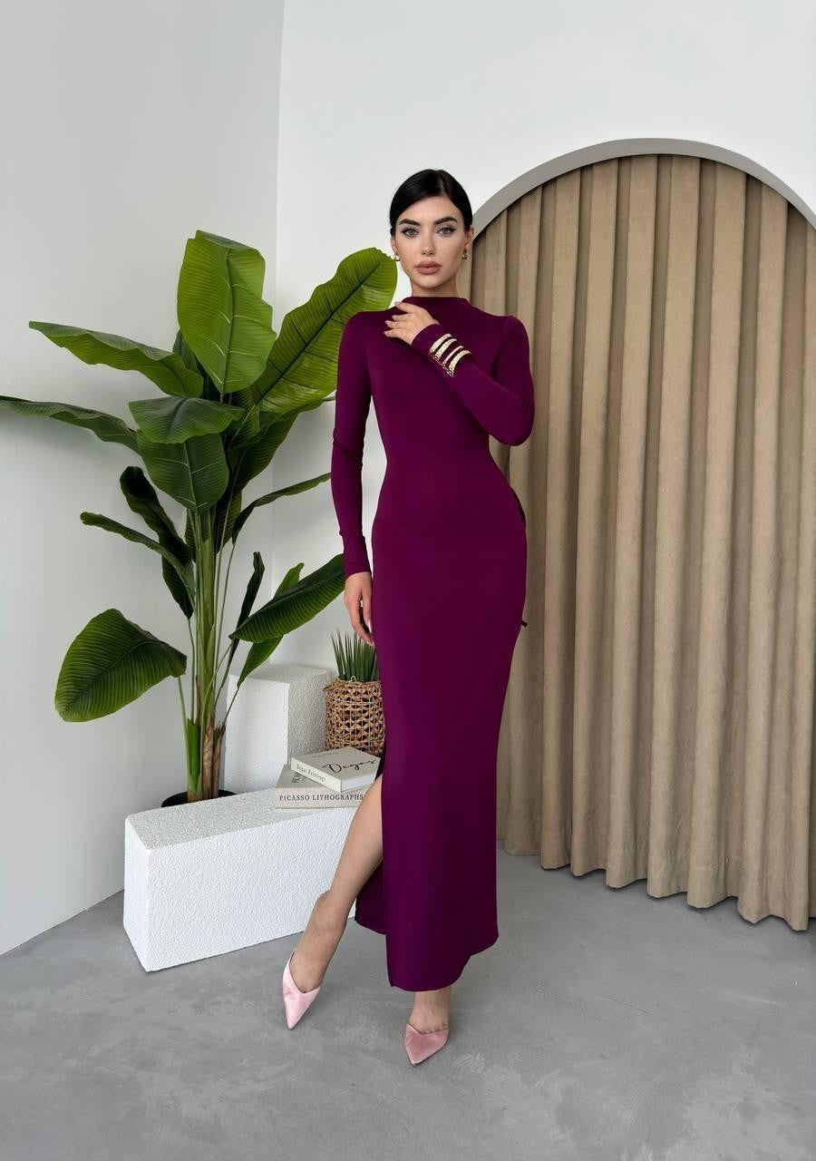 Major Sırt Bağlamalı Elbise