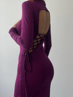 Major Sırt Bağlamalı Elbise