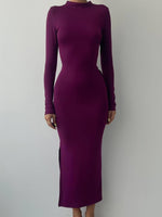 Major Sırt Bağlamalı Elbise