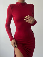 Major Sırt Bağlamalı Elbise