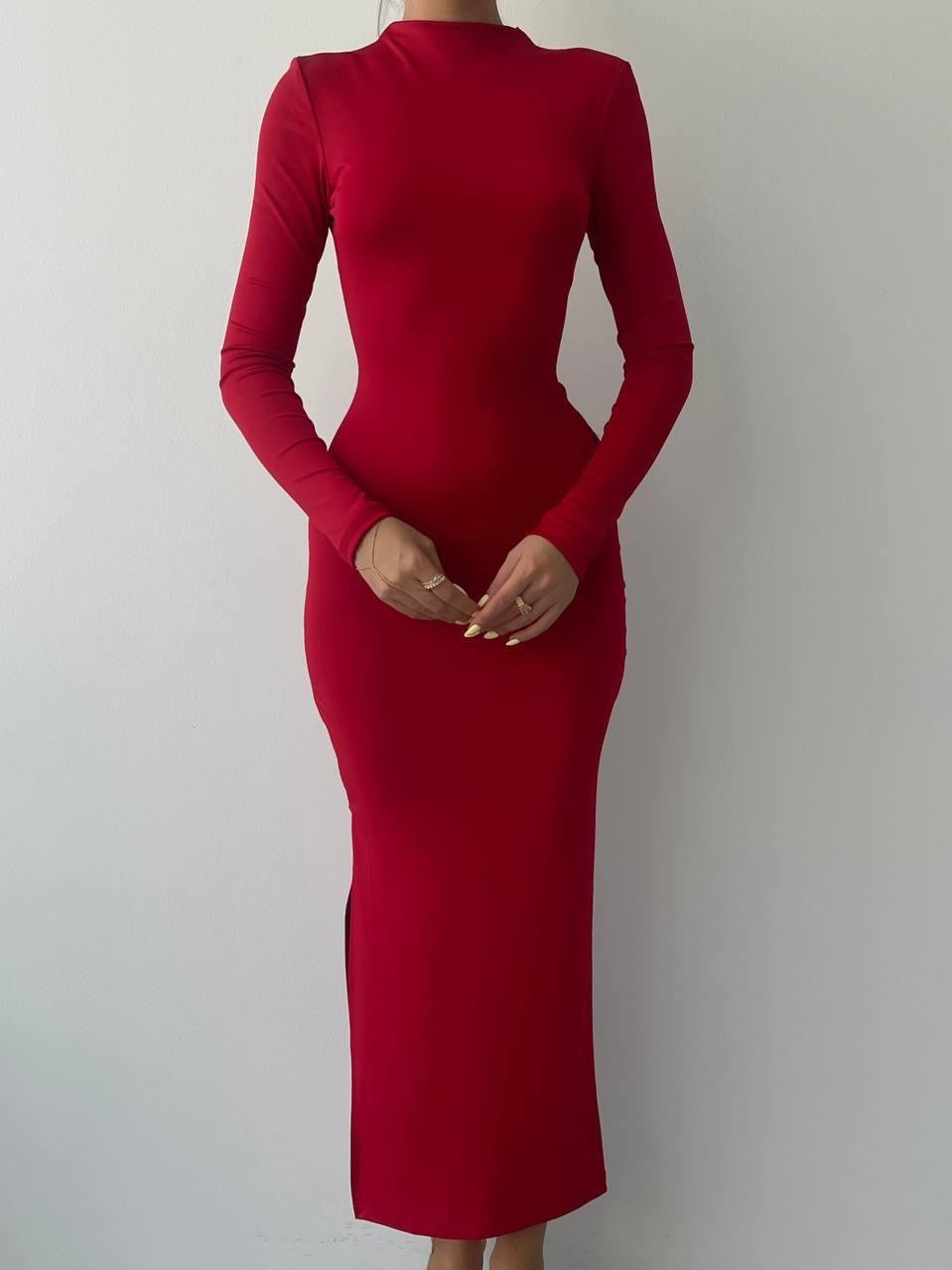 Major Sırt Bağlamalı Elbise