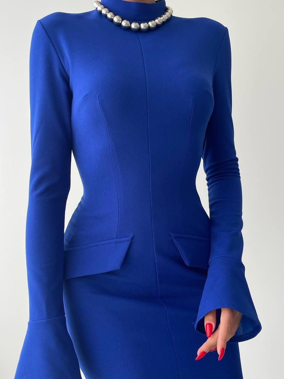 Melun Cepli Mini Elbise