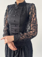 Messana Kleid mit Knopfdetail 
