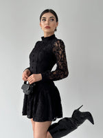 Messana Kleid mit Knopfdetail 