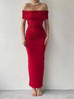 Bleistiftkleid mit Milan-Madonna-Kragen 